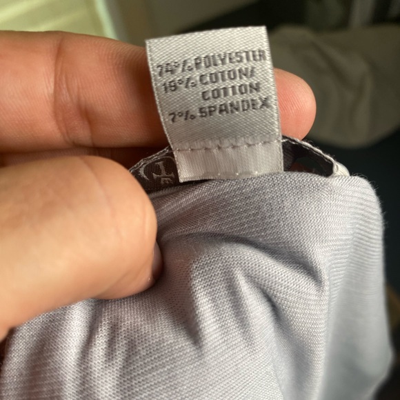 Tee Time Men’s Grey Collared Golf Shirt Small - Picture 6 of 6